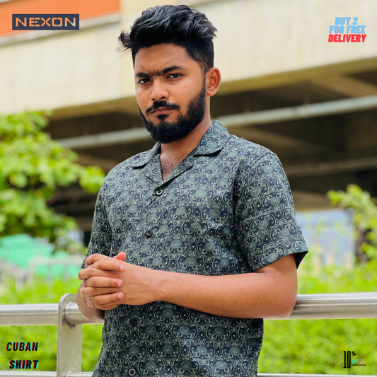 Half Sleeve Cuban Shirt