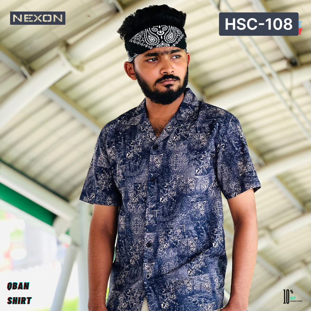 Half Sleeve Cuban Shirt