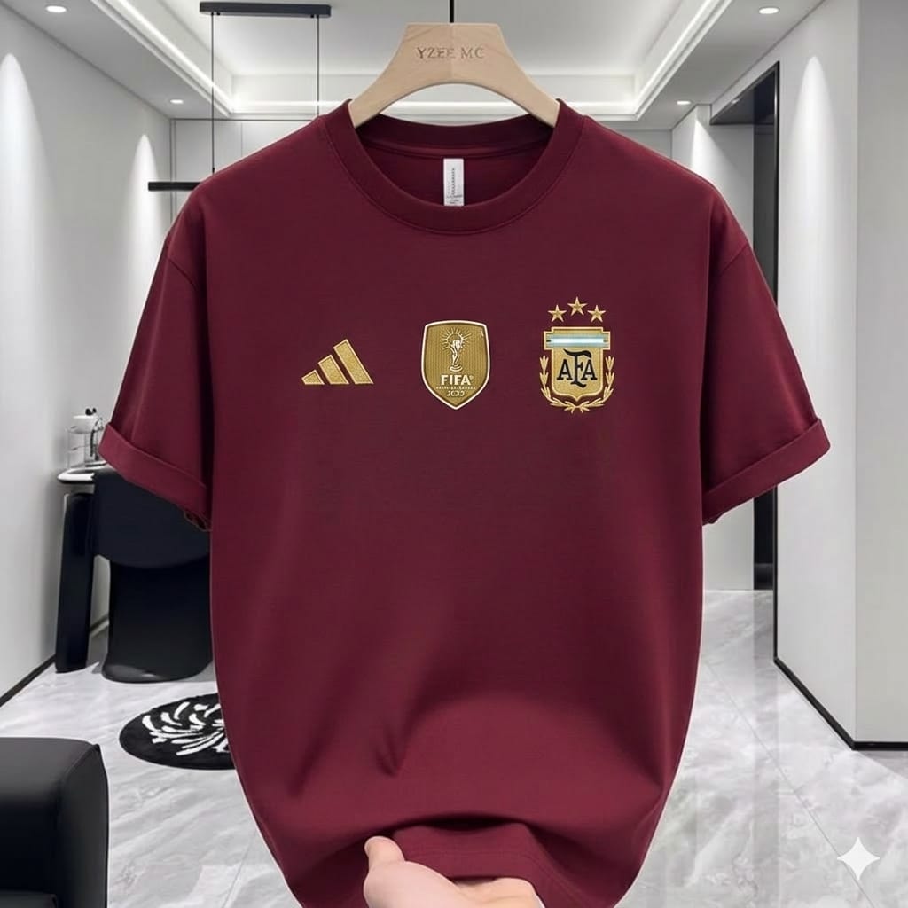 Argentina- T-shirt - Maroon
