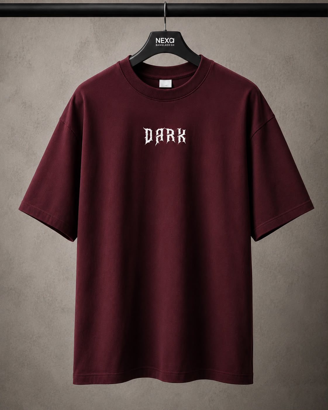 Thunder Drop Shoulder - Maroon