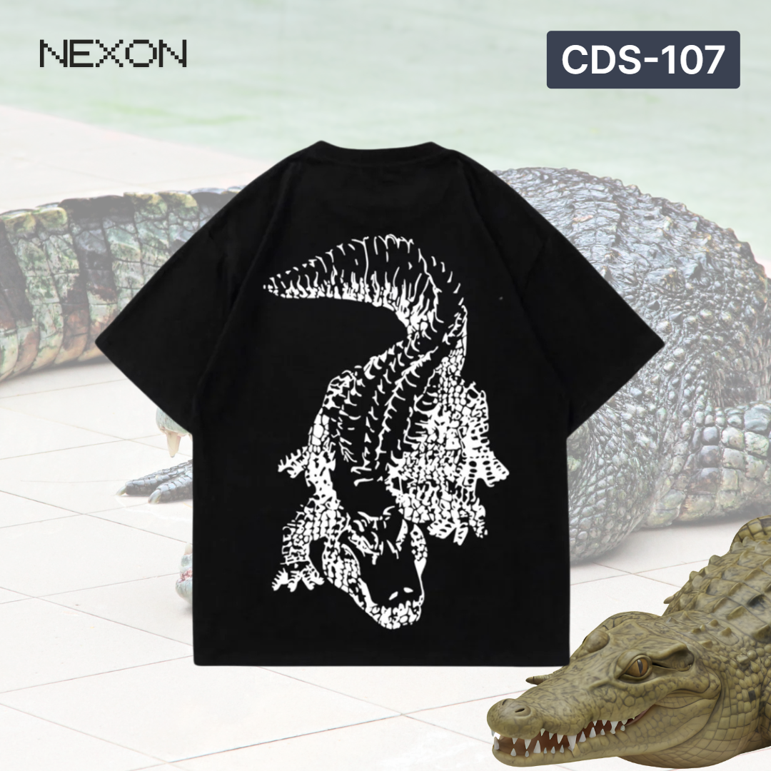 Crocodile Drop Shoulder