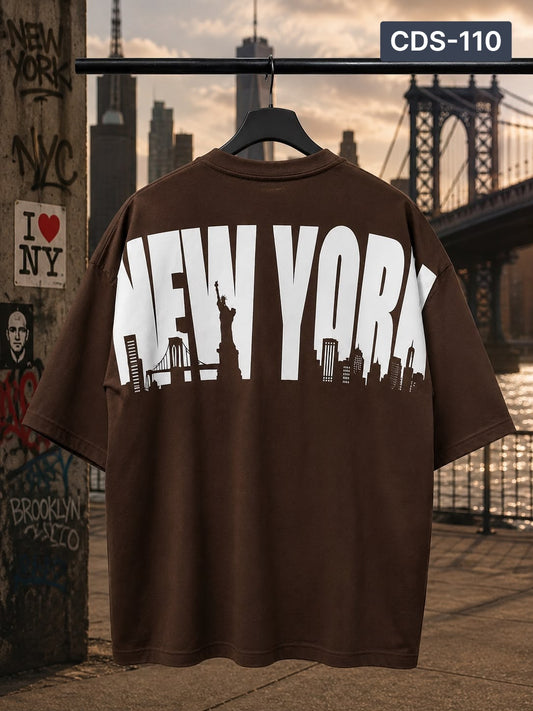 New Work Drop Shoulder - Coffee