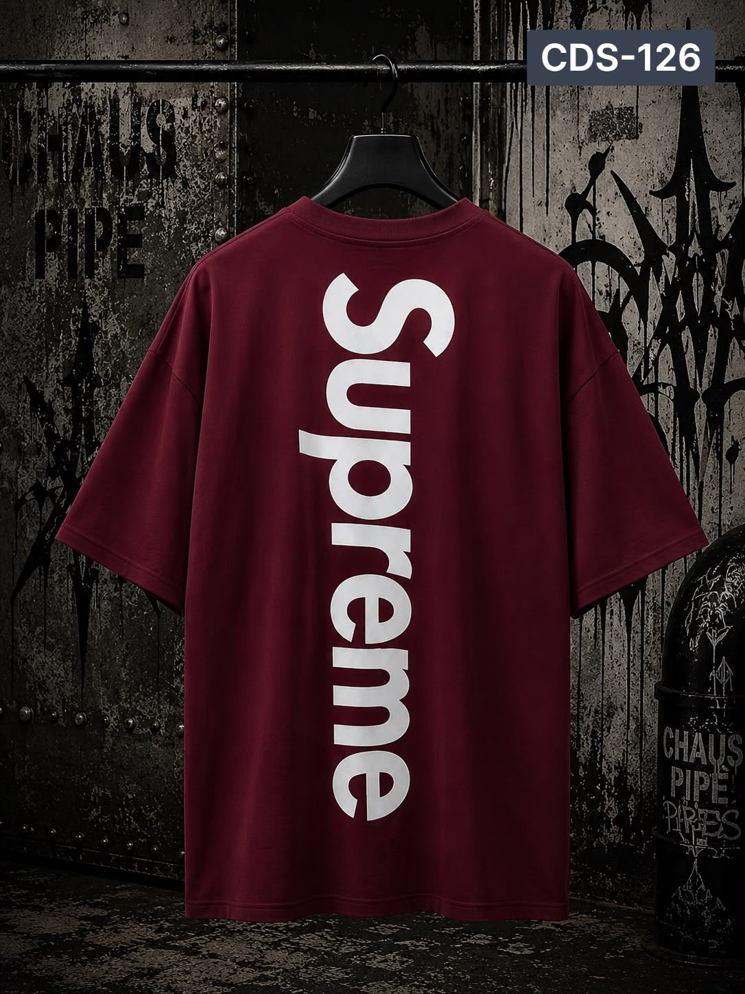 Supreme Drop Shoulder - Maroon
