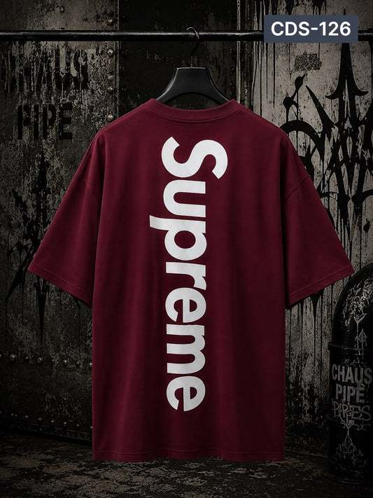 Supreme Drop Shoulder - Maroon