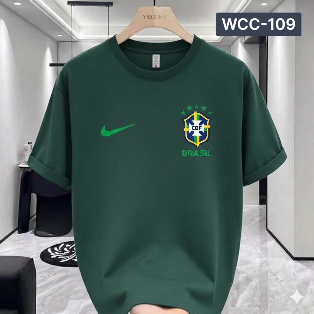 Brazil - T-shirt - Bottle Green
