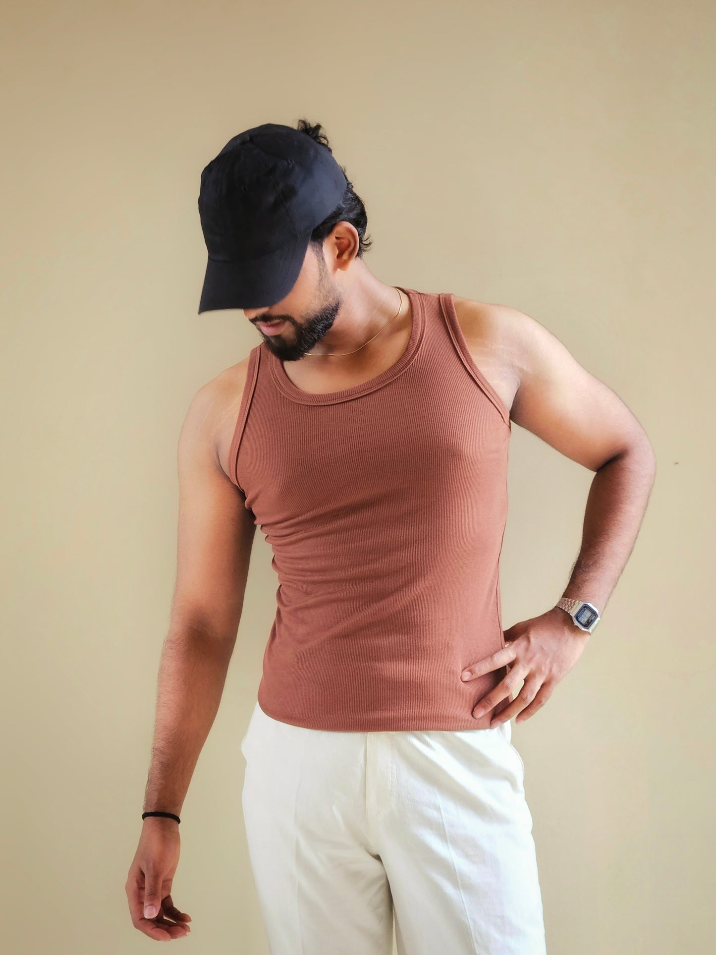 Tank Top Brown