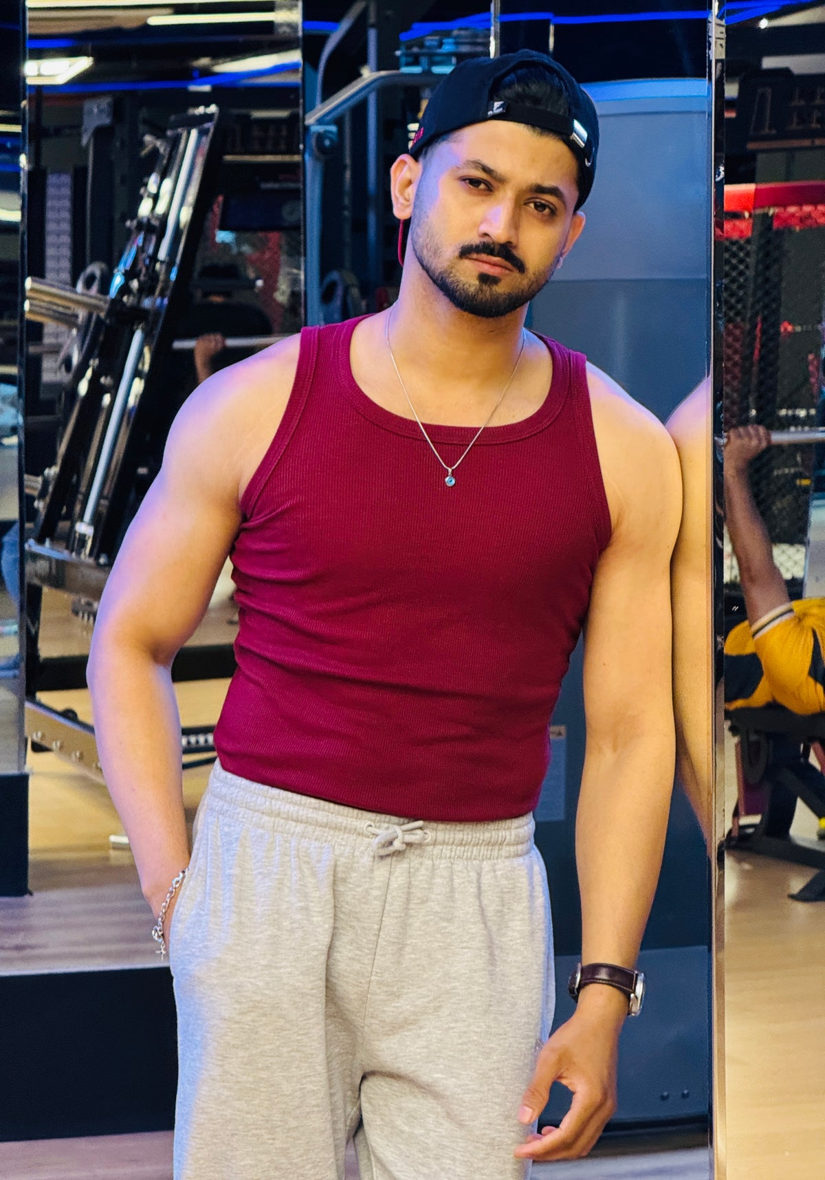 Tank Top Maroon