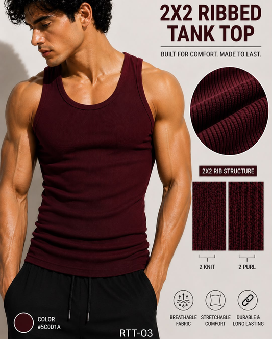 Tank Top Maroon