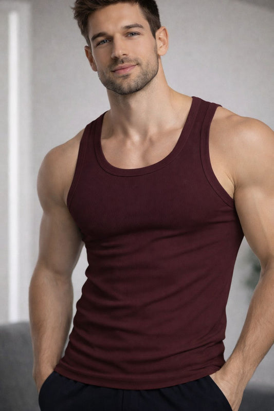 Tank Top Maroon