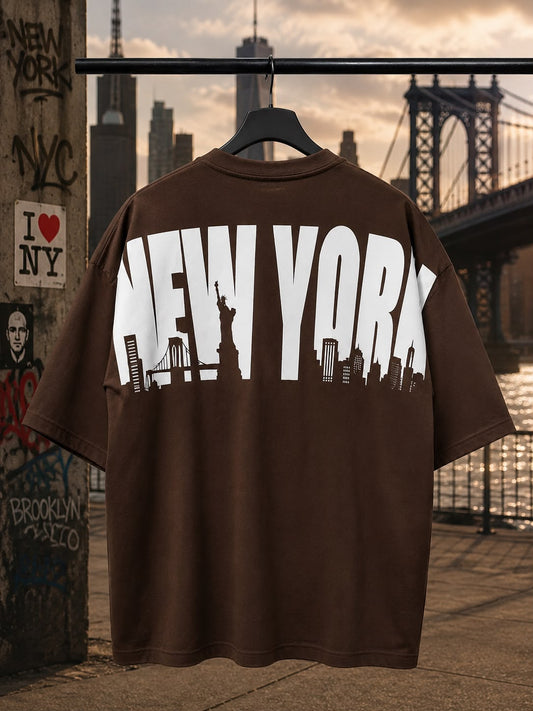 New Work Drop Shoulder - Coffee