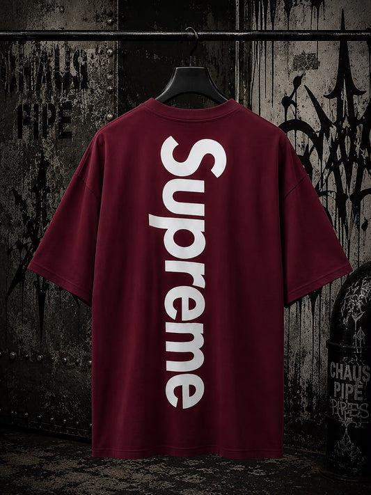 Supreme Drop Shoulder - Maroon