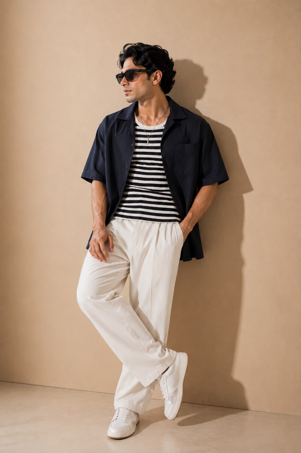 Tank Top  Stripe B&W