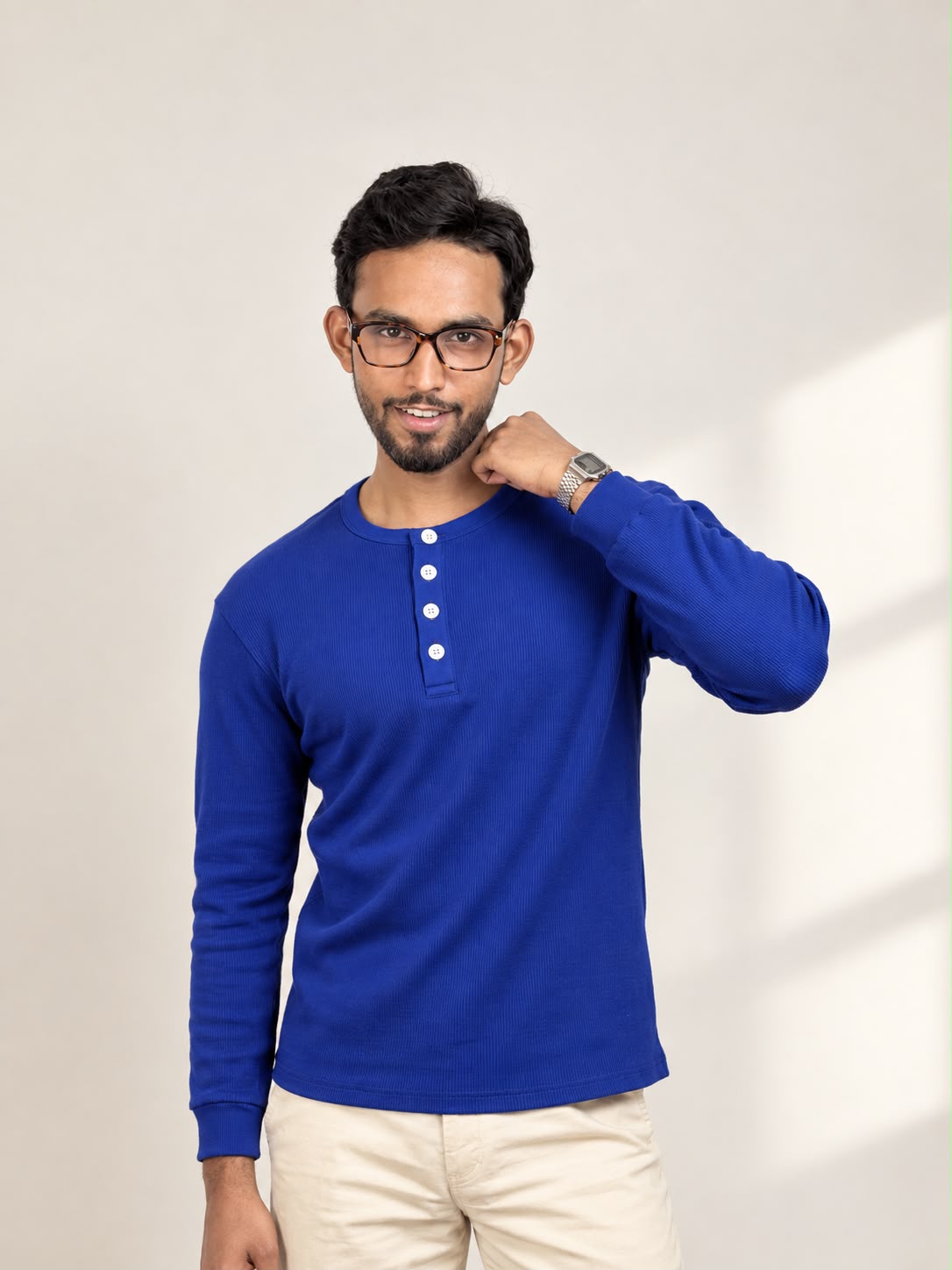 Henley - Royal Blue