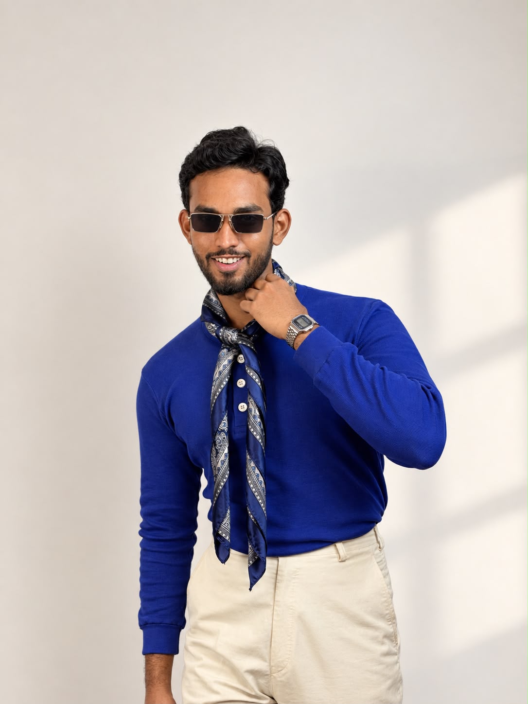 Henley - Royal Blue