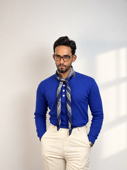 Henley - Royal Blue