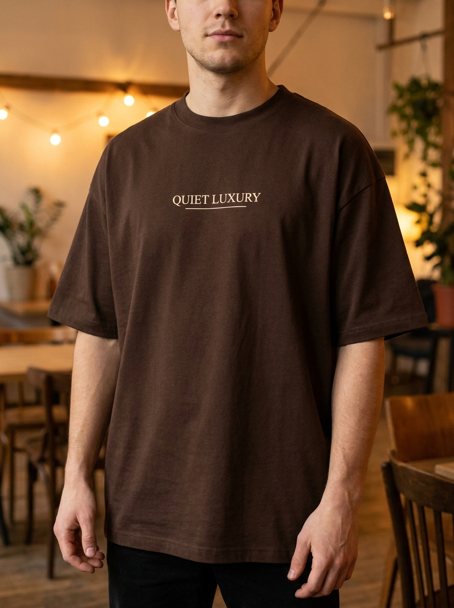 quiet-luxury Drop Shoulder