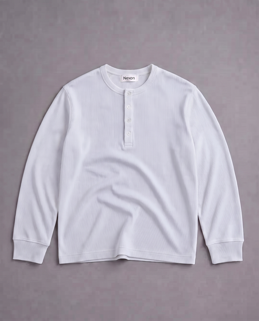 Henley - White