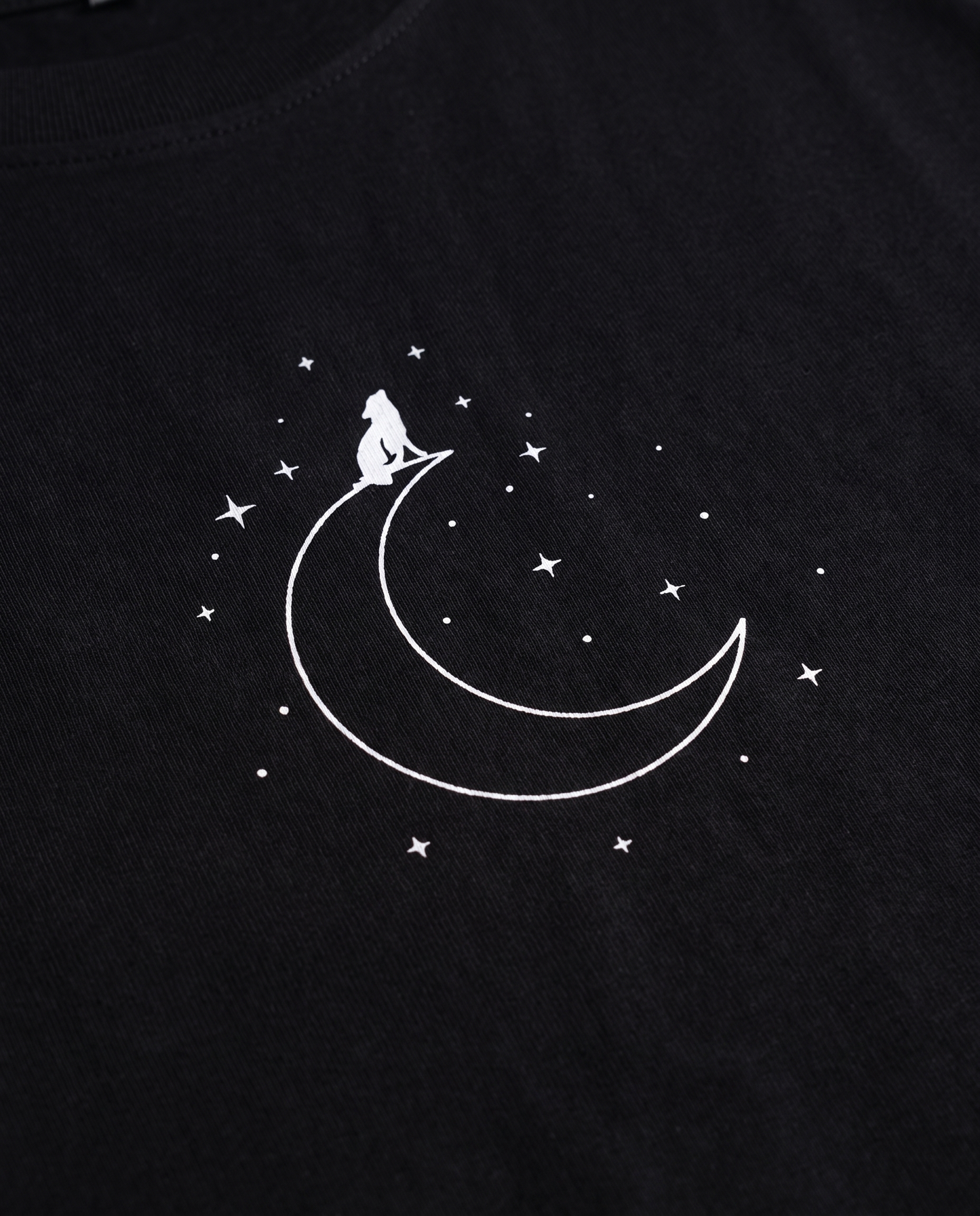 Crescent Moon Drop Shoulder