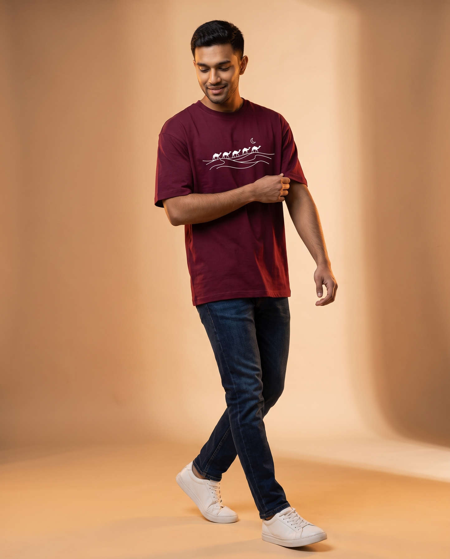 Desert Caravan Over Size T-shirt